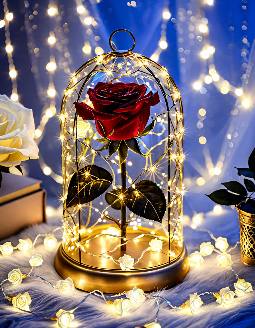 beauty and the beast rose