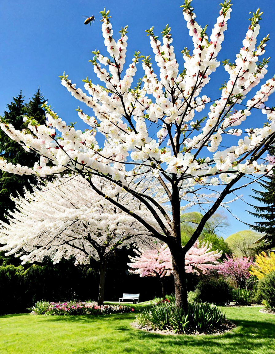 flowering trees