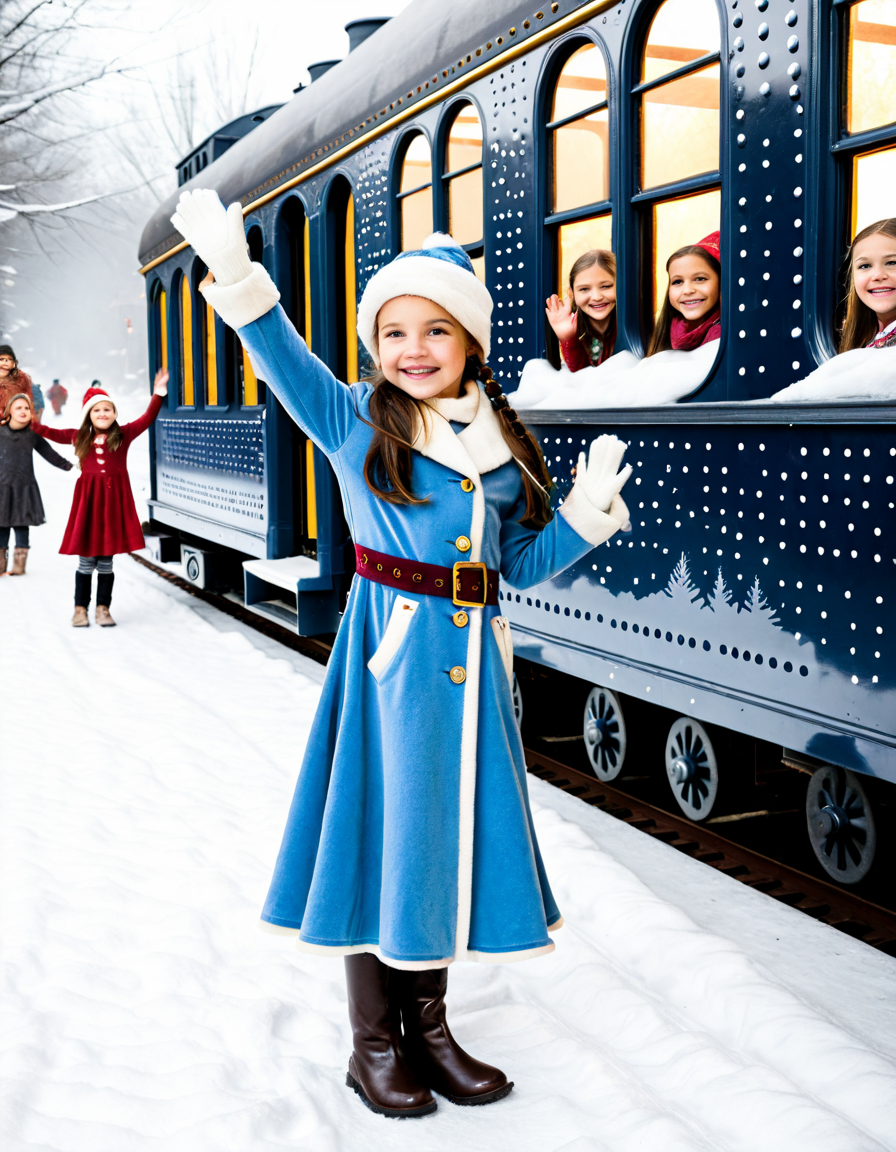 polar express girl